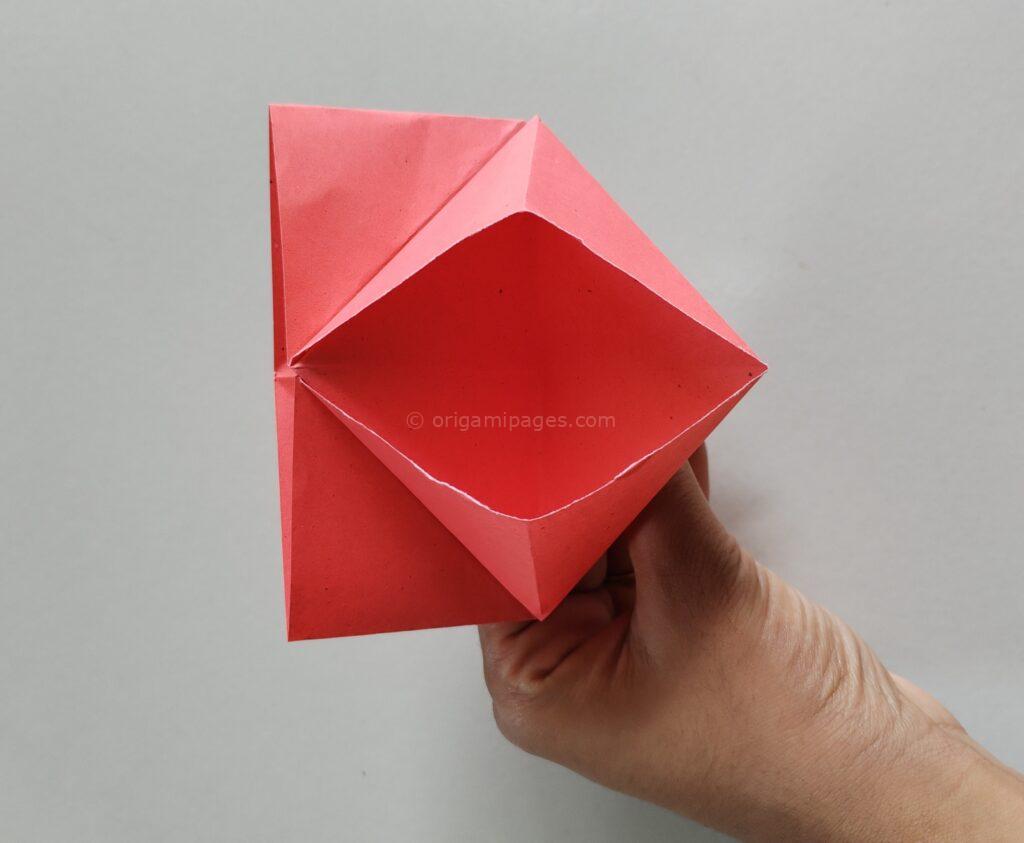 Origami Candy Box Step: 6f
