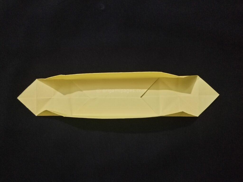 Origami Rectangle Box Step: 7c