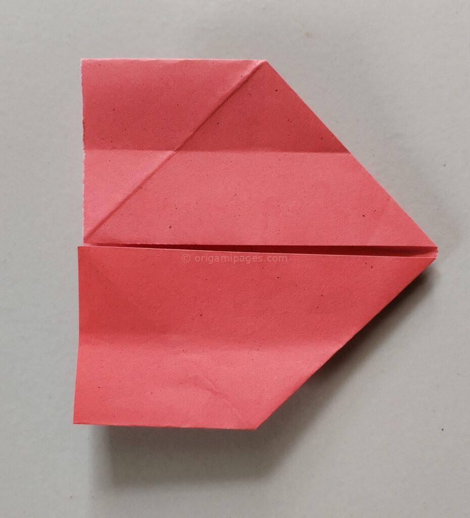 Origami Candy Box Step: 7d