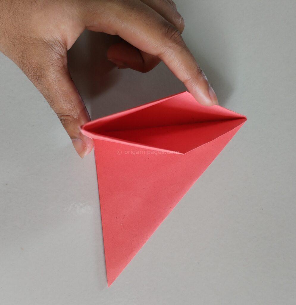 Origami Candy Box Step: 5a