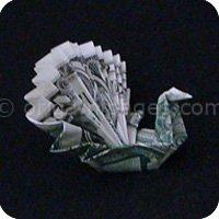 Origami Peacock