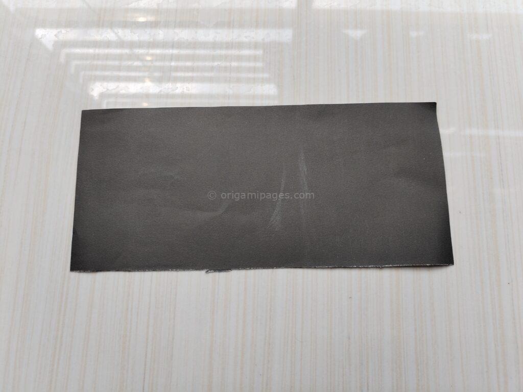 Triangular Blind Bag Step: 1