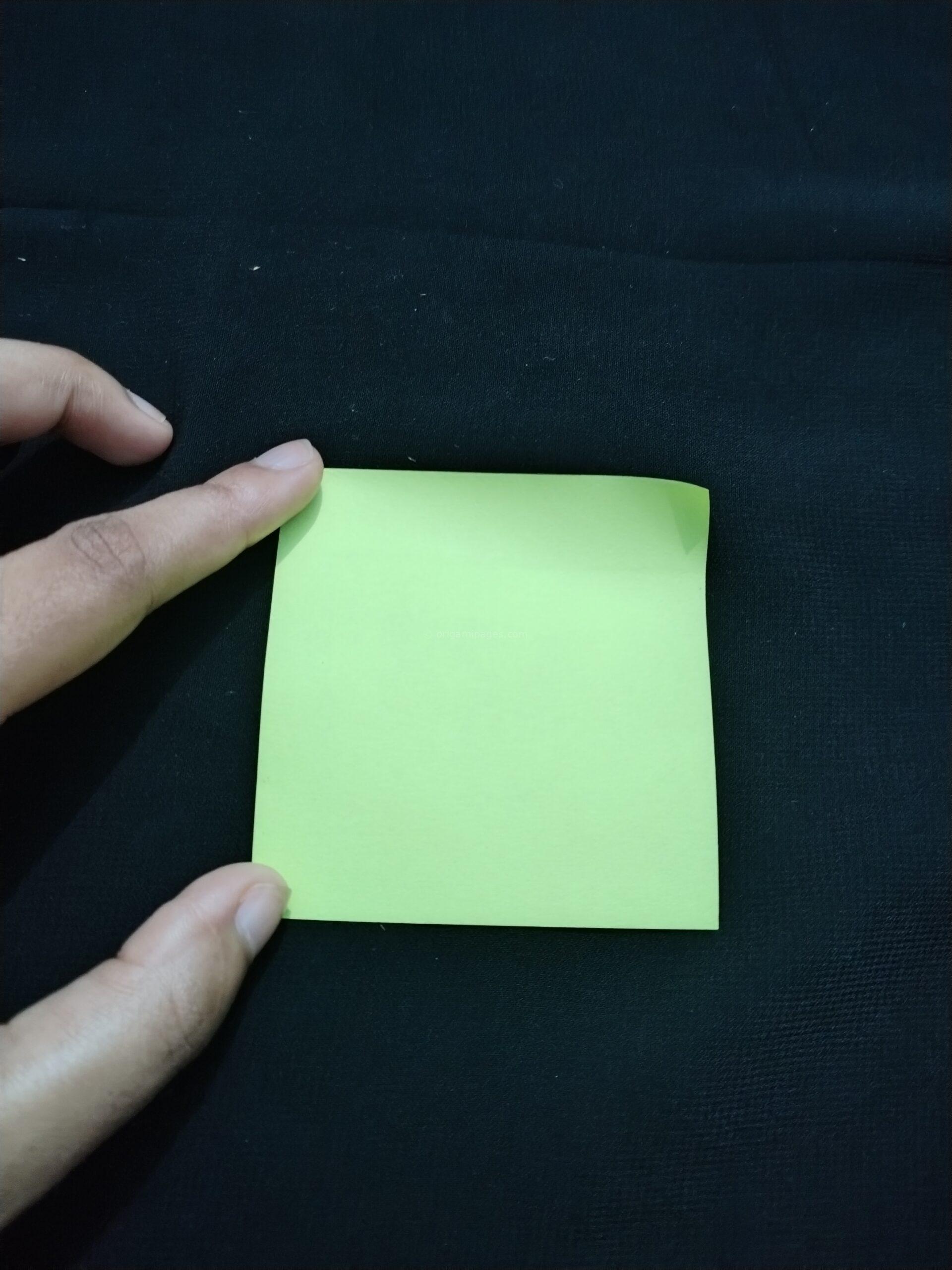 Sticky Note Tangging Sticky Note Origami Frog: A Simple Step-by-Step Guide