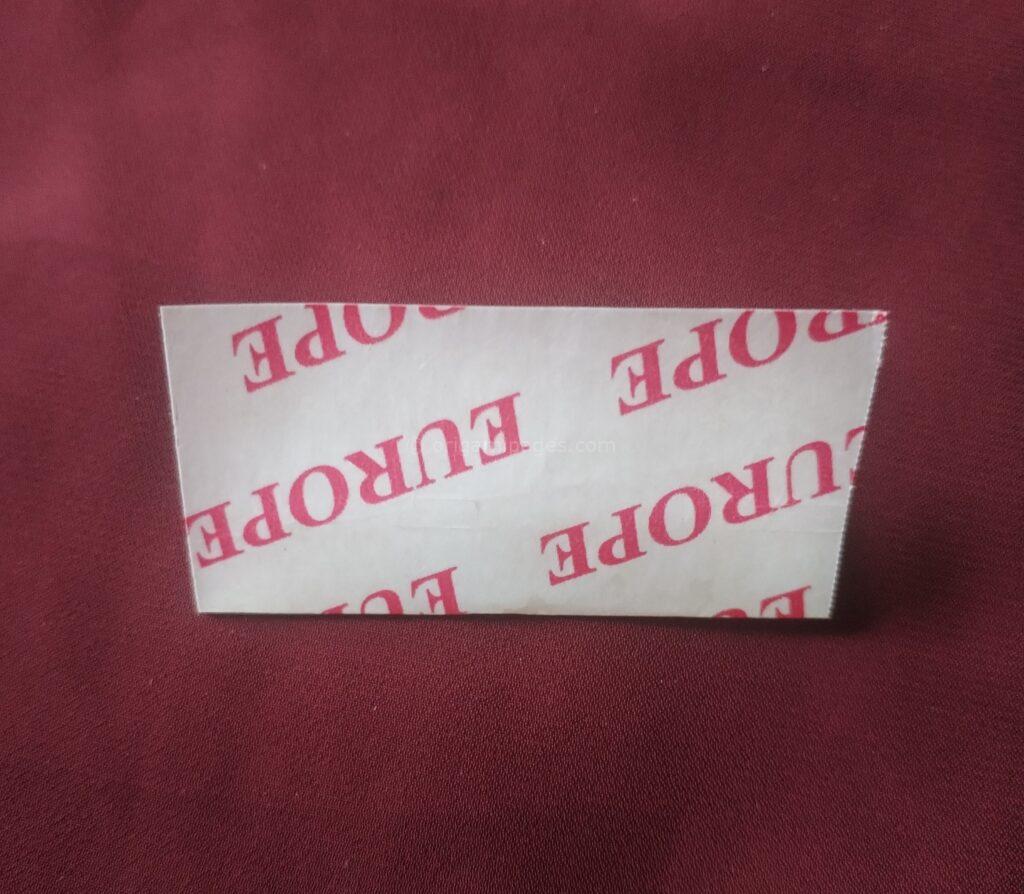 Gum Wrapper Origami Crane Step: 2-a