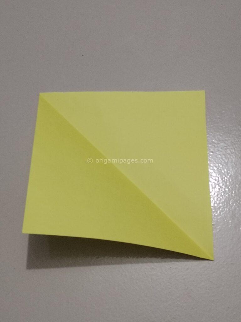 Origami pelican step: 2-b