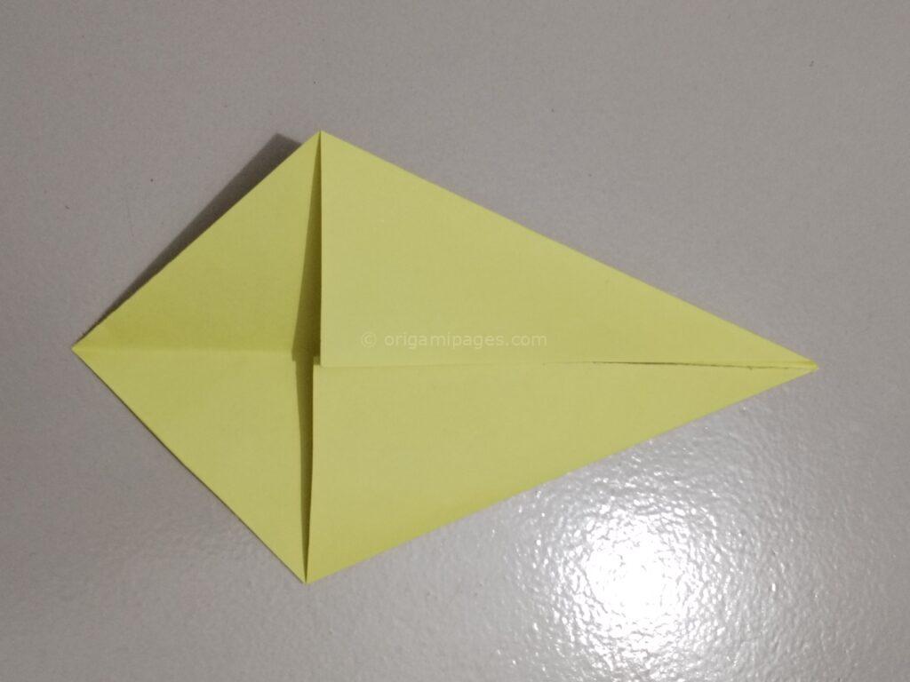 Origami pelican step: 3-b