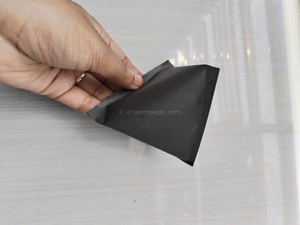 Triangular Blind Bag Step: 3d