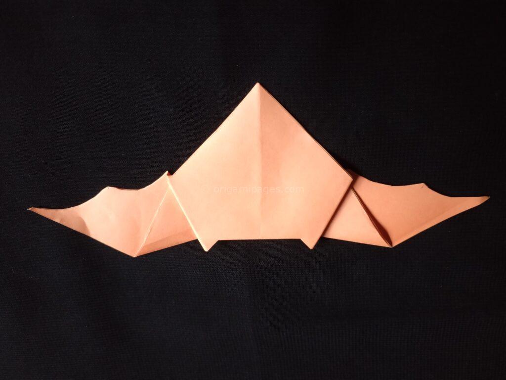 Origami Bat Step: 4-c