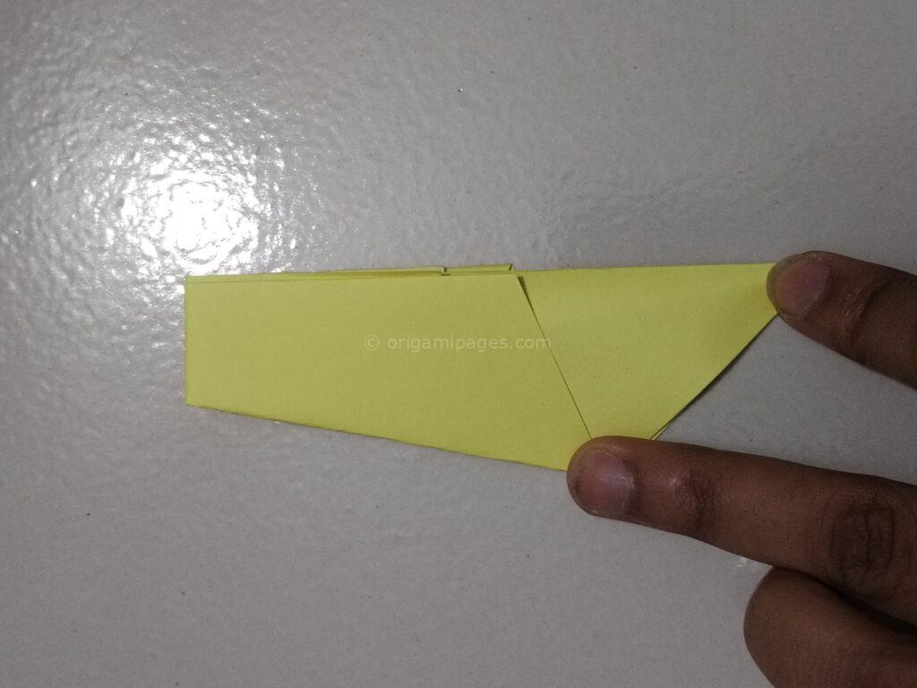Origami pelican step: 5-a