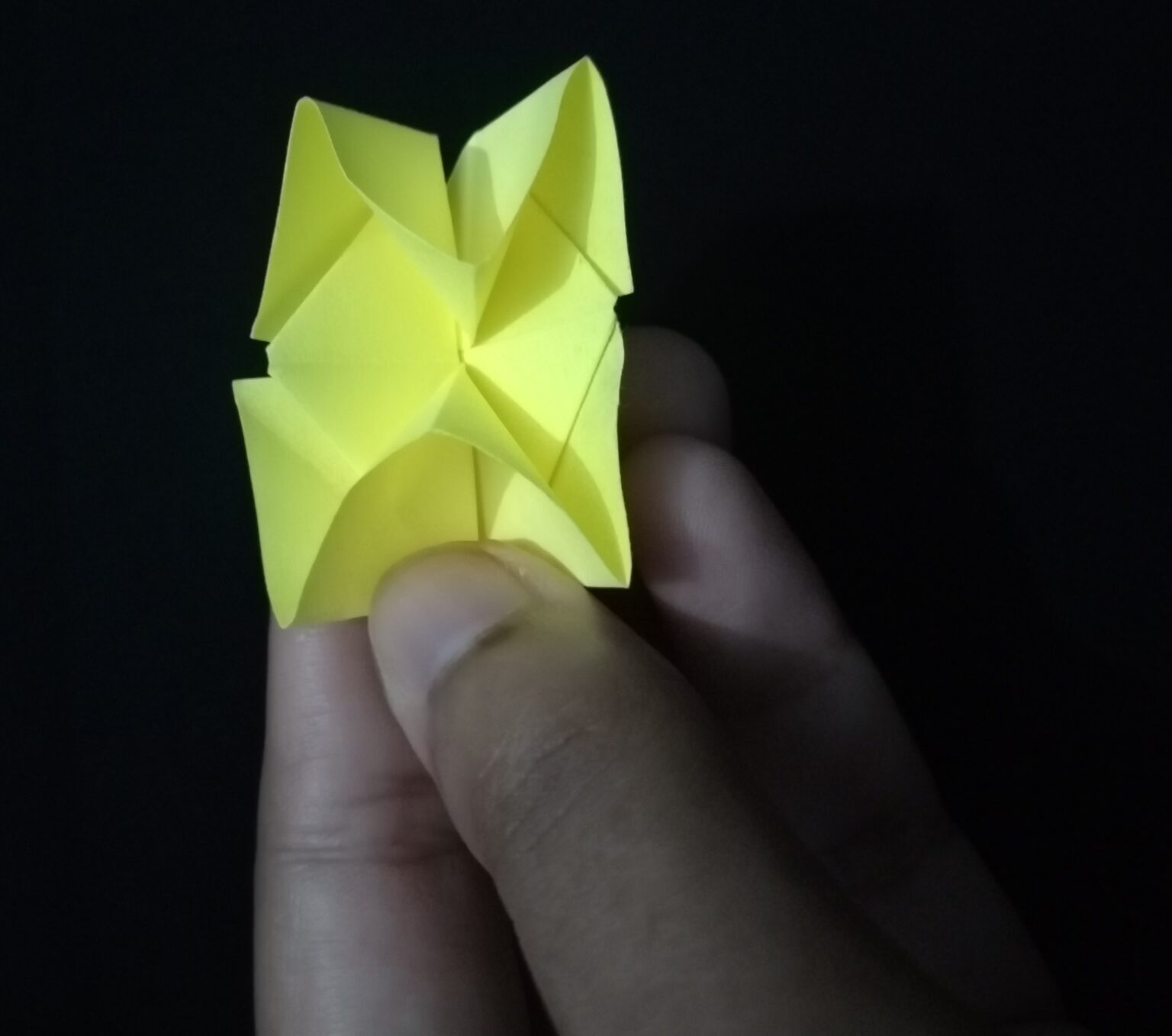 Sticky Note Origami Rose: A Step-by-Step Guide