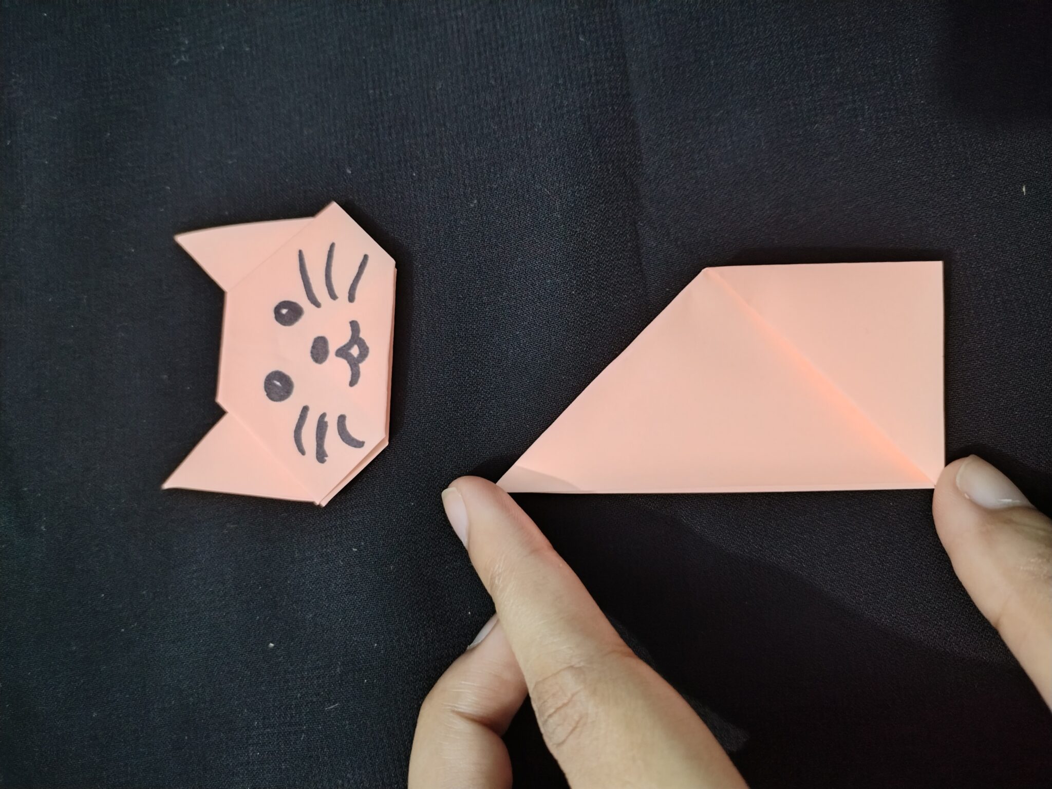Sticky Note Origami Cat Tutorial Sticky Note Origami Cat: A Step-by-Step Guide