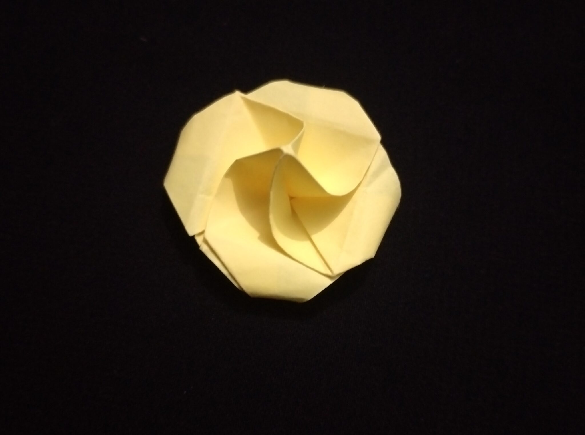Sticky Note Origami Rose: A Step-by-Step Guide