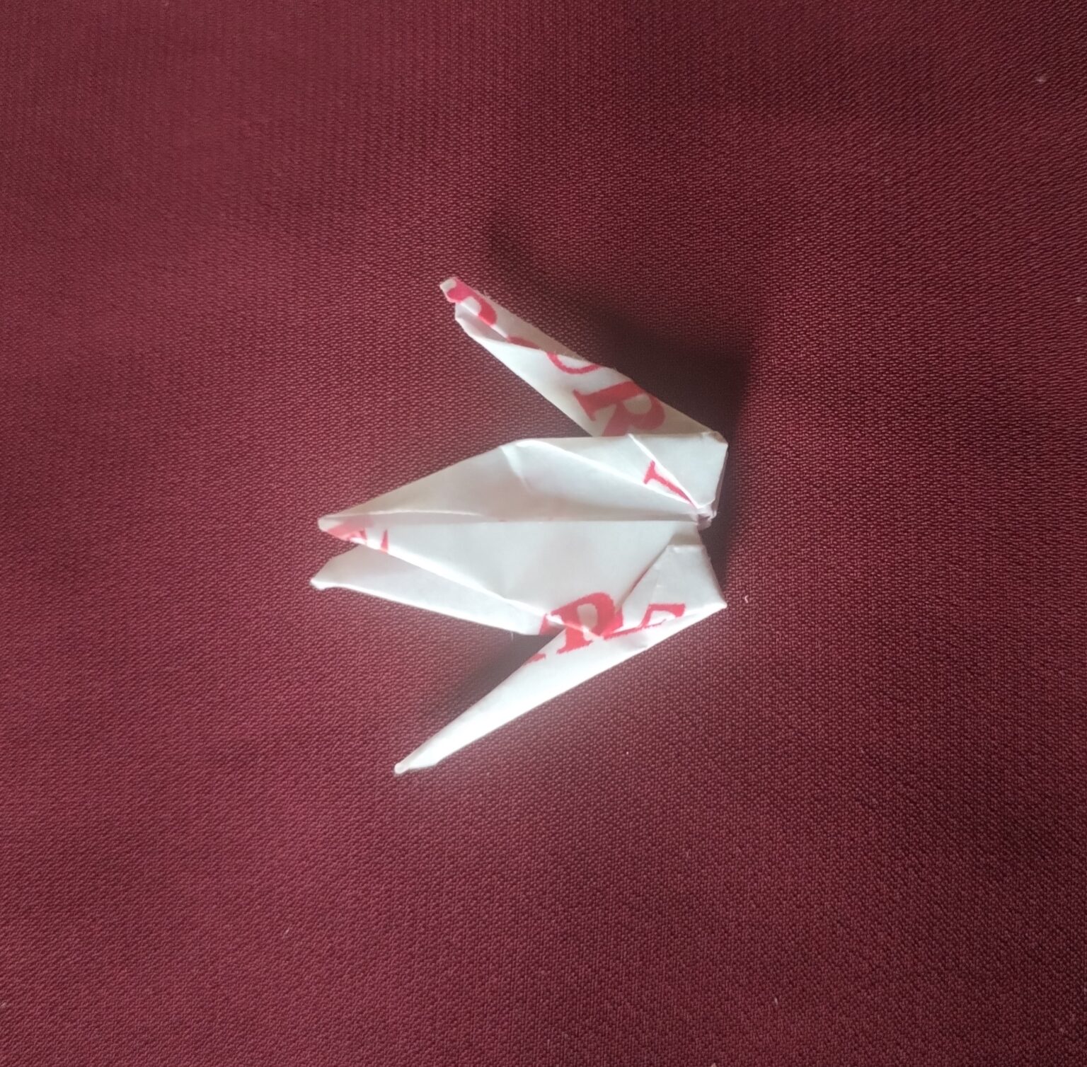 Gum Wrapper Origami Crane: A Step-by-Step Guide