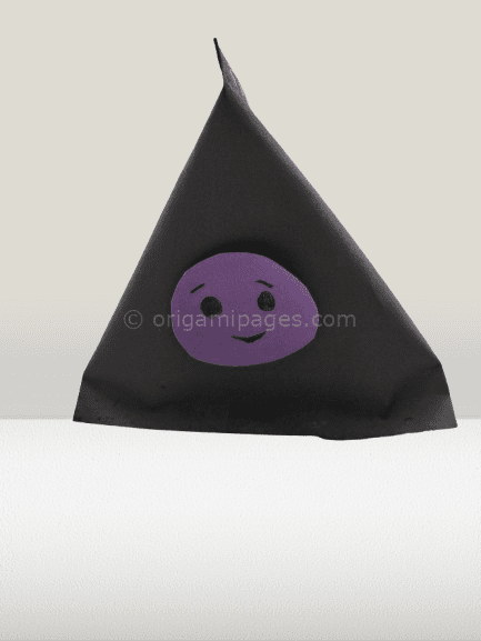 Origami Triangular Blind Bag : Easy To Follow Instructions