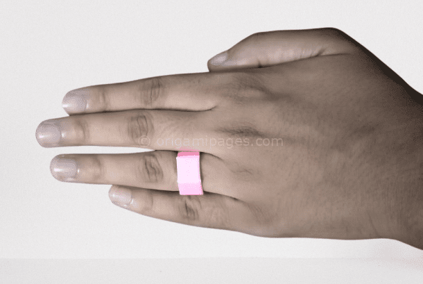 How to Make a Sticky Note Origami Ring: Step-by-Step Guide
