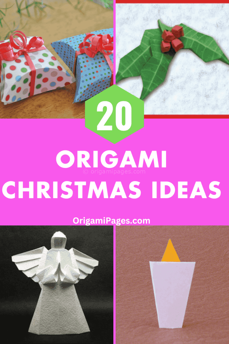 20 Origami Christmas Ideas: Creative Projects for the Holiday Season