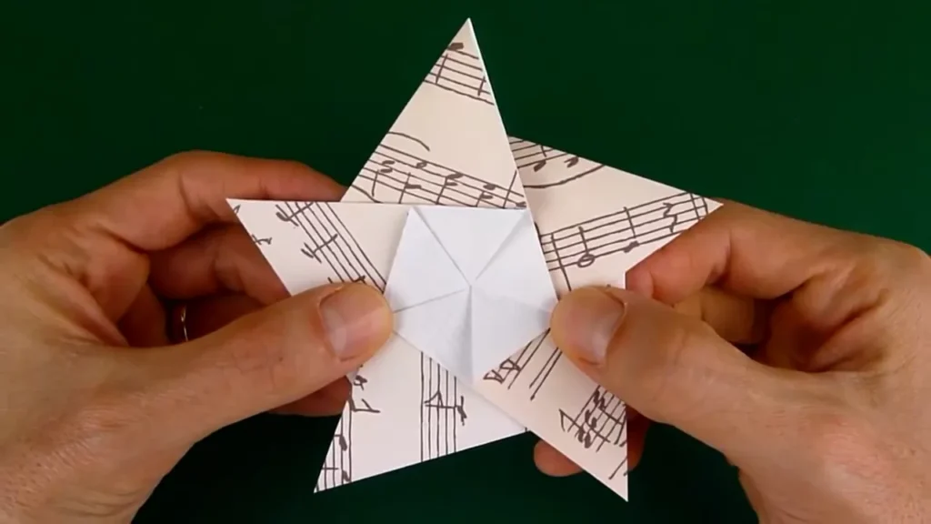 Origami Christmas Star