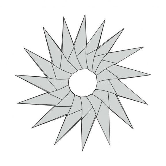 16 Pointed Star