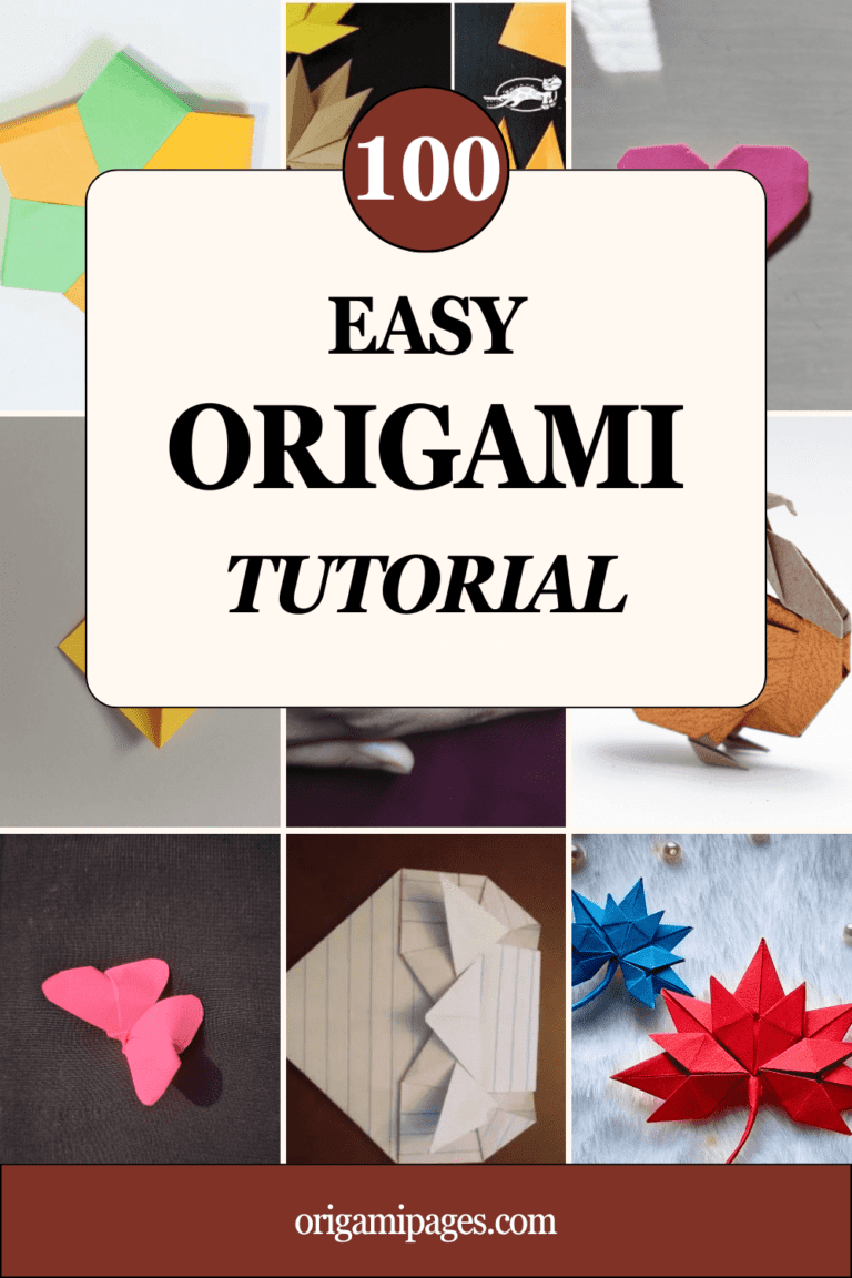 100 Easy Origami Ideas: Creative Paper Crafts for Everyone