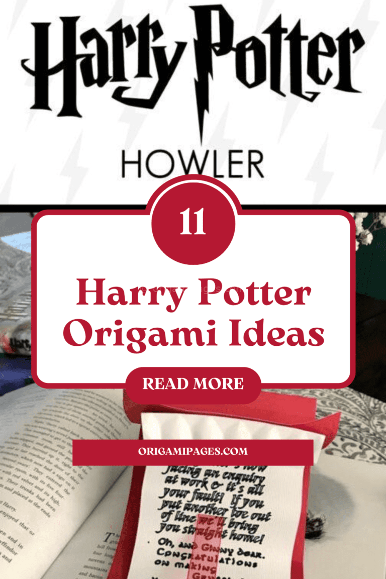 15 Harry Potter-Inspired Paper Crafts for the Ultimate Wizard’s Birthday
